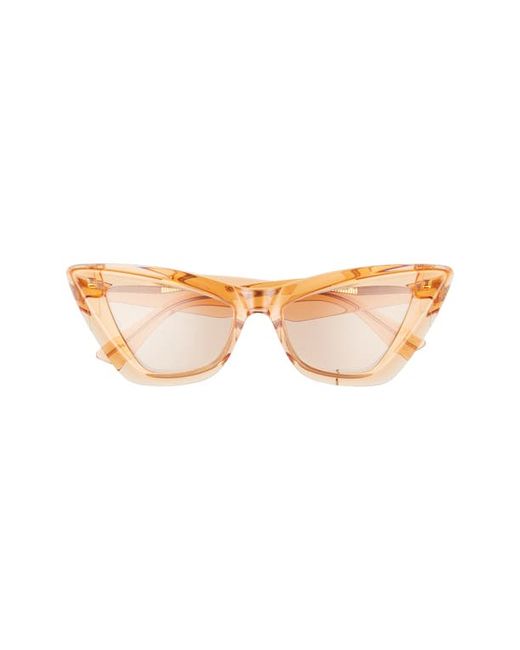 Bottega Veneta 53mm Cat Eye Sunglasses in at
