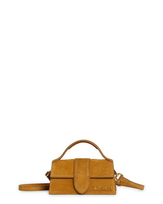 Jacquemus Le Bambino Suede Satchel in at