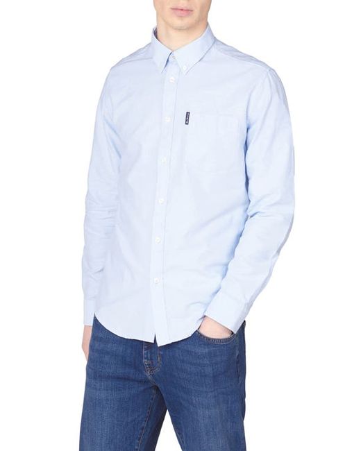 Ben Sherman Organic Cotton Button-Down Oxford Shirt in at