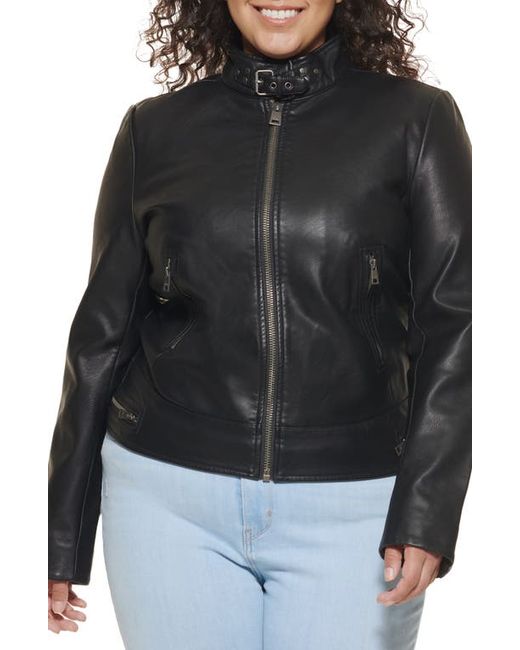 Levi's Racer Faux Leather Jacket in at