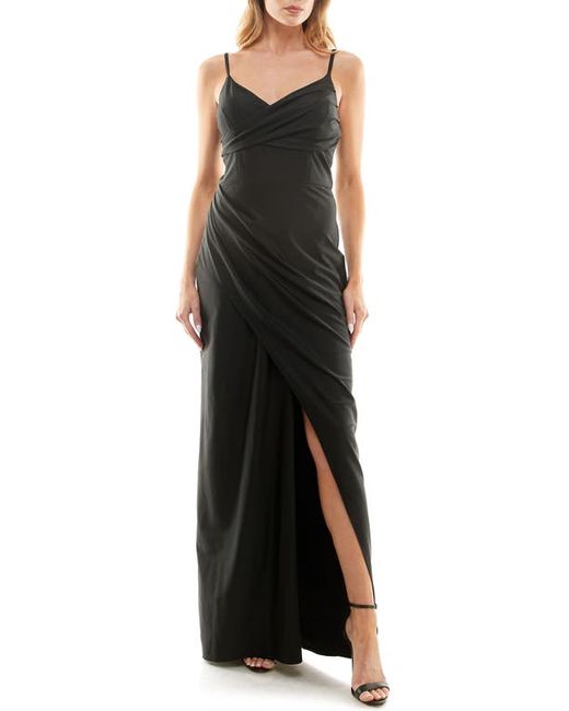 Speechless Ruched Sheath Gown in at