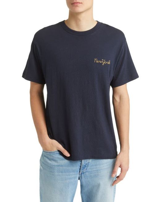 Rag & Bone Industries Cotton Graphic Tee in at