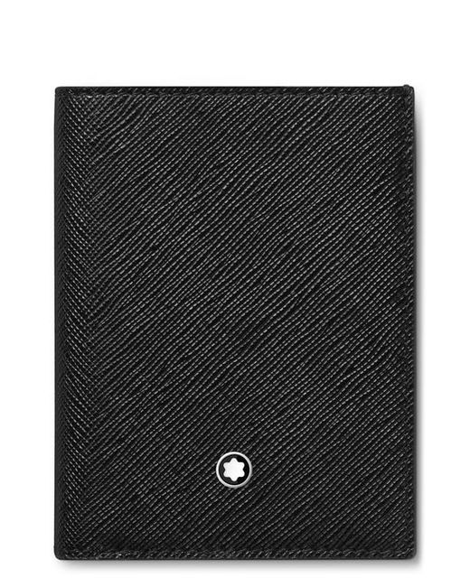 Montblanc Mini Sartorial Leather Bifold Wallet in at