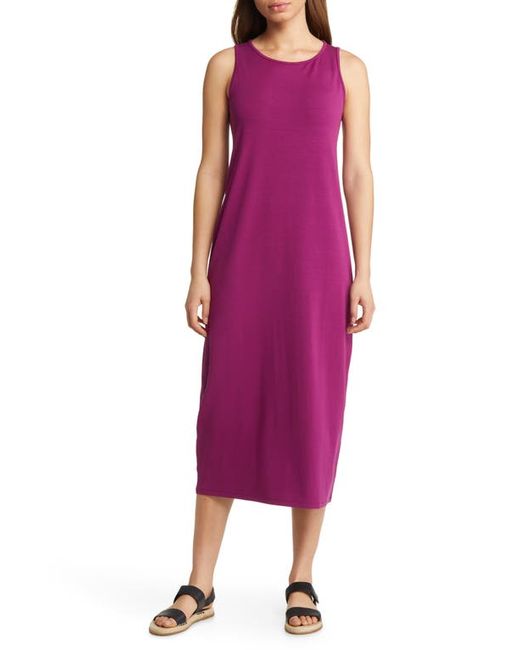 Eileen Fisher Sleeveless Jersey Dress in at
