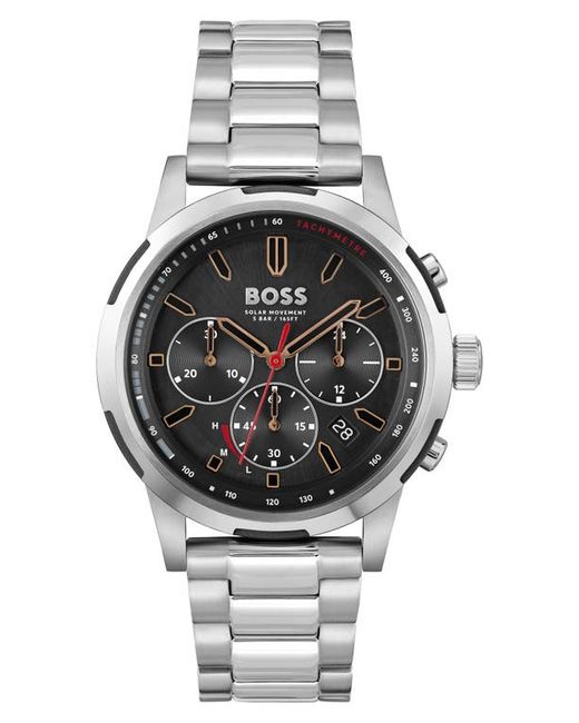 Boss Solgrade Chronograph Bracelet Watch 44mm in at