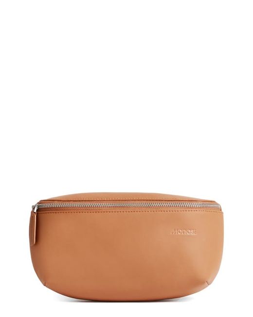 Monos Metro Faux Leather Belt Bag in at