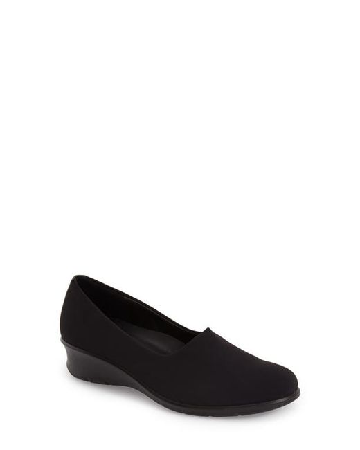 Ecco Felicia Stretch Wedge Loafer in at