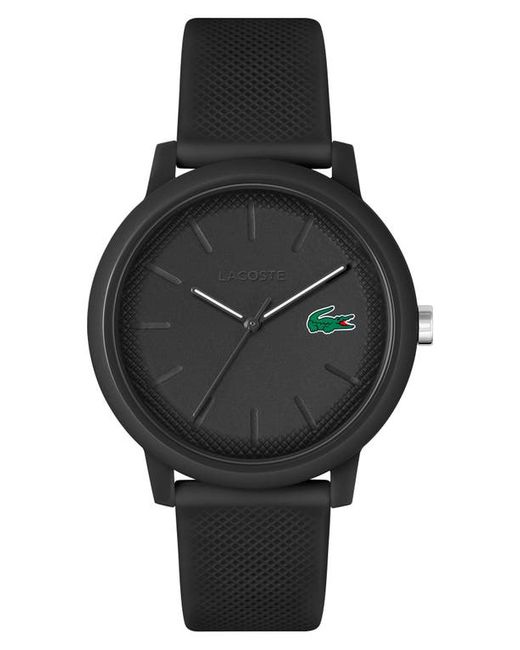 Lacoste 12.12 Silicone Strap Watch 42mm in at