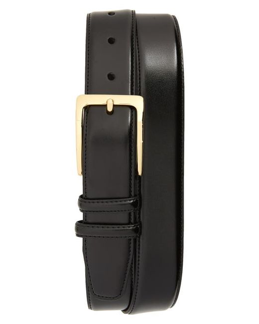 Johnston & Murphy Smooth Leather Belt in at