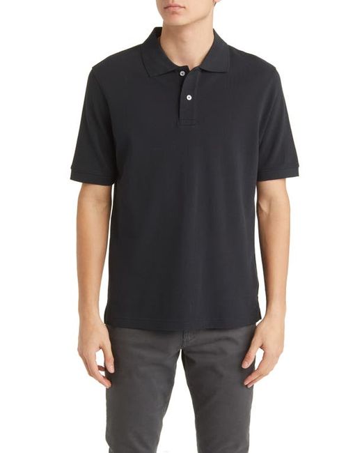 Scott Barber Solid Piqué Polo in at