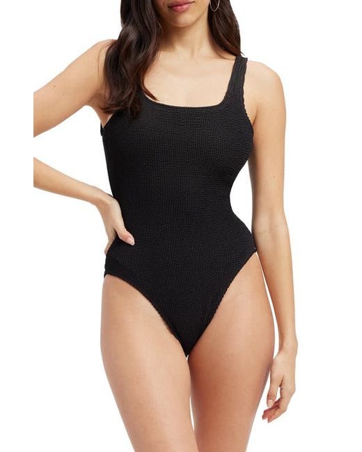 Good American Always Fits Modern One-Piece Swimsuit in at