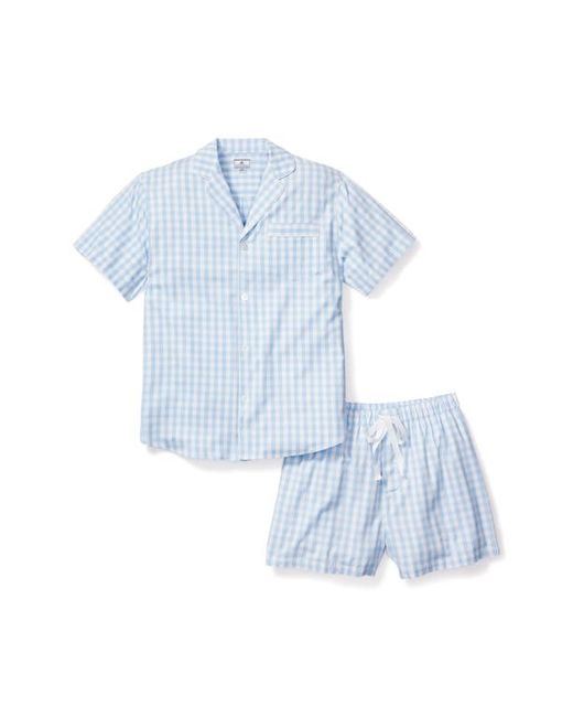 Petite Plume Gingham Cotton Short Pajamas in at