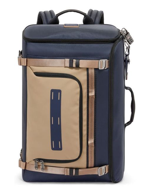 Tumi Alpha Bravo Endurance Convertible Backpack in Midnight Navy at