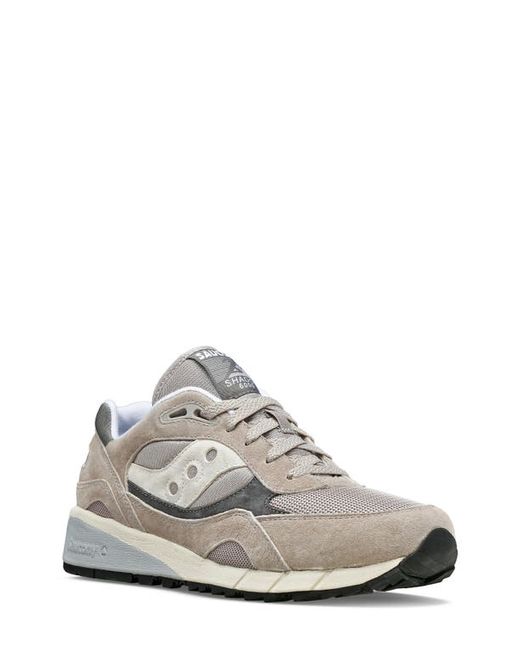 Saucony Shadow 6000 Essential Sneaker in Grey/Grey at