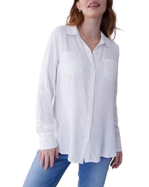 Ingrid & Isabel® Ingrid Isabel Classic Button-Up Maternity Shirt in at