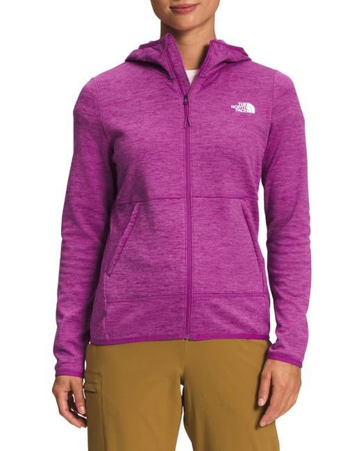 The North Face Canyonlands Full Zip Hooded Fleece Jacket in at