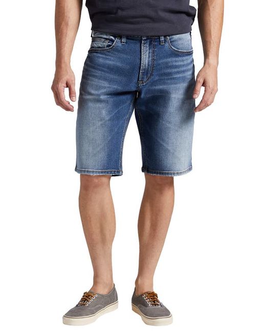 Silver Jeans Co. Jeans Co. Zac Relaxed Fit Denim Shorts in at