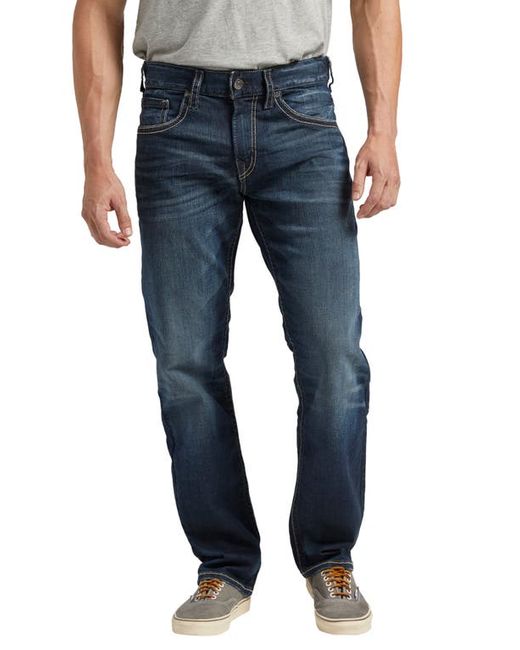 Silver Jeans Co. Jeans Co. Eddie Relaxed Fit Straight Leg in at