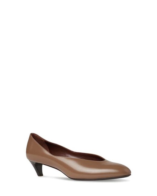 The Row Almond Toe Pump in at