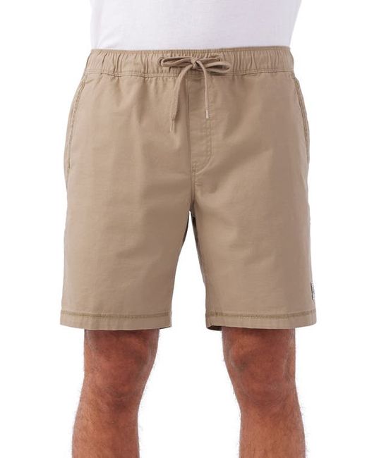 O'Neill Porter Stretch Cotton Shorts in at