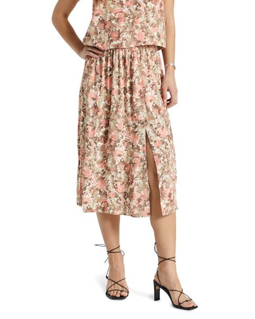 Brixton Capri Floral A-Line Skirt in at