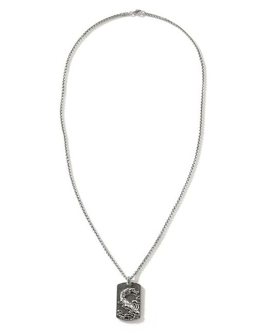 John Hardy Legends Naga Pendant Necklace in at