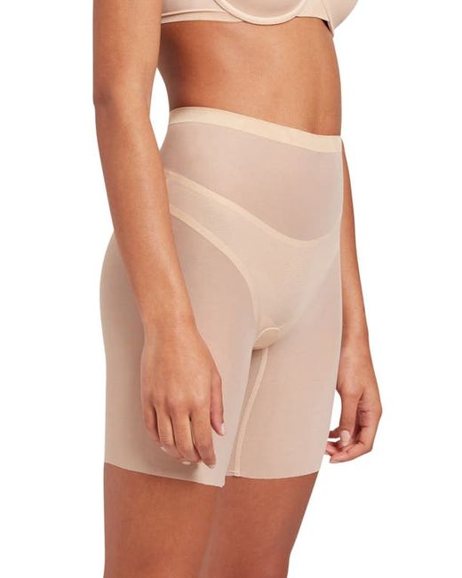 Wolford Tulle Control Shaper Shorts in at