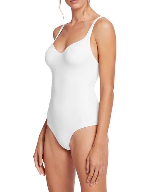 Wolford Mat De Luxe Underwire Shaping Bodysuit in at