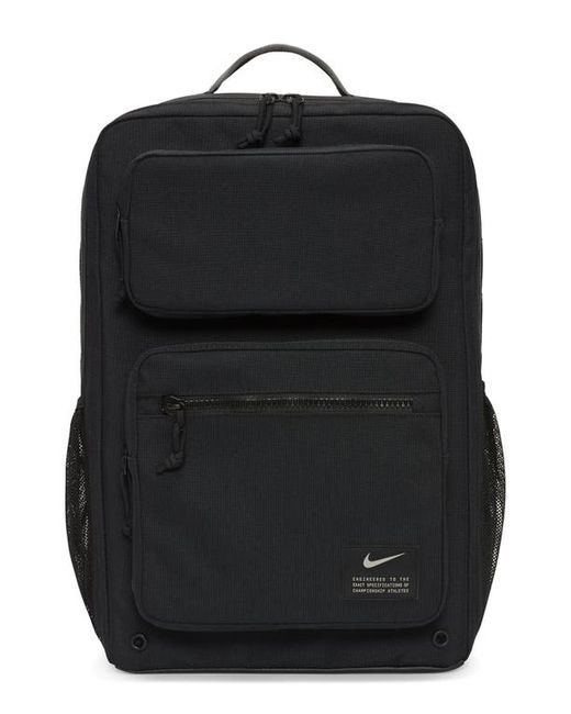 Nike Utility Speed Backpack in Black/Black/Enigma Stone at