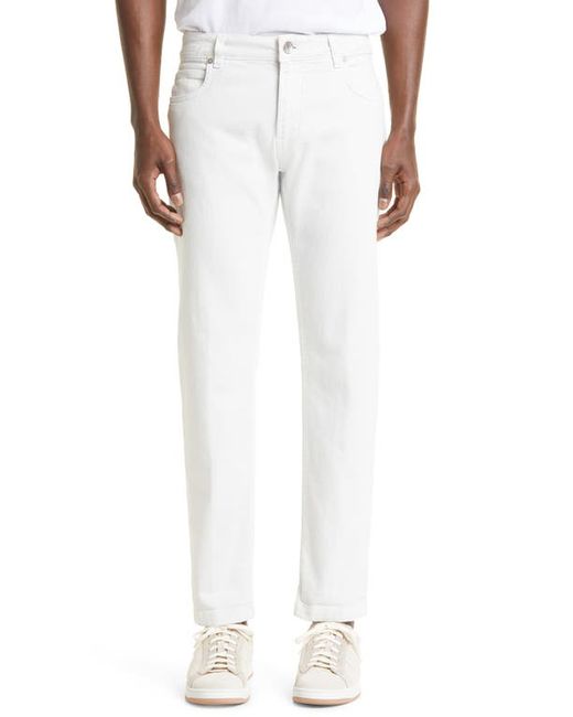Eleventy Cotton Stretch Twill Pants in at