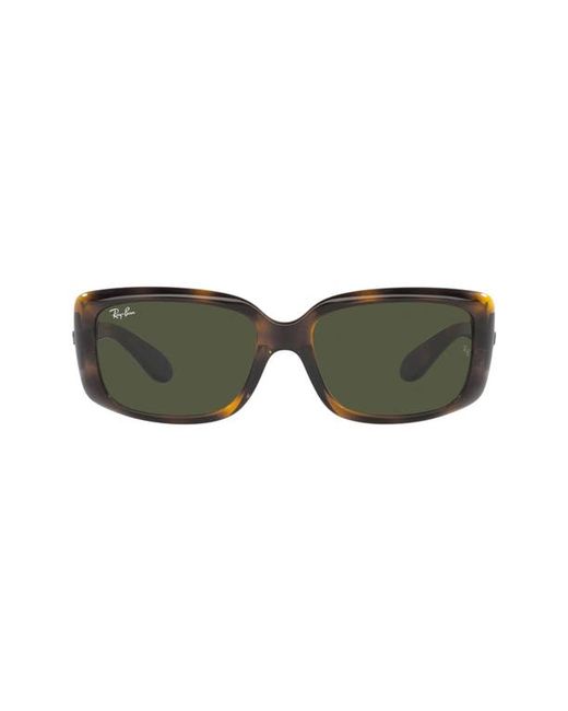 Ray-Ban 55mm Polarized Pillow Sunglasses in at