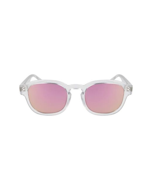Converse Fluidity 50mm Round Sunglasses in at