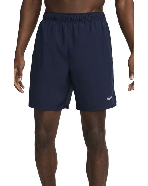 Nike Dri-FIT Challenger Athletic Shorts in Obsidian/Obsidian at