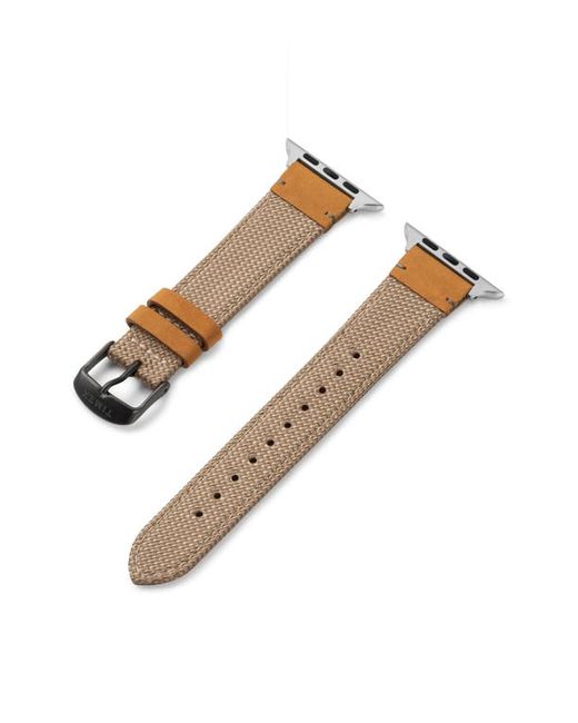 Timex® Timex Textile Leather Apple Watch Watchband in at