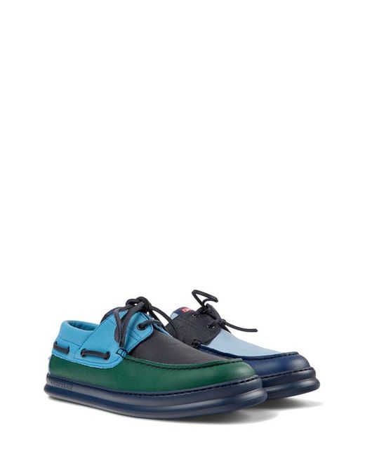 Camper Twins Mismatched Boat Shoe in at