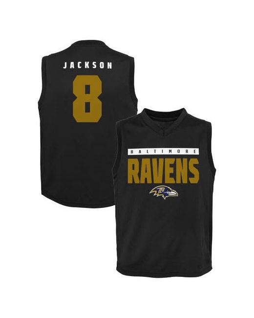 Outerstuff Youth Lamar Jackson Baltimore Ravens Fast Track V-Neck Tank Top at