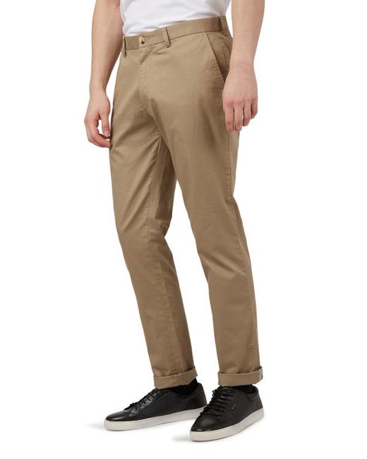 Ben Sherman Signature Slim Fit Stretch Cotton Chinos in at