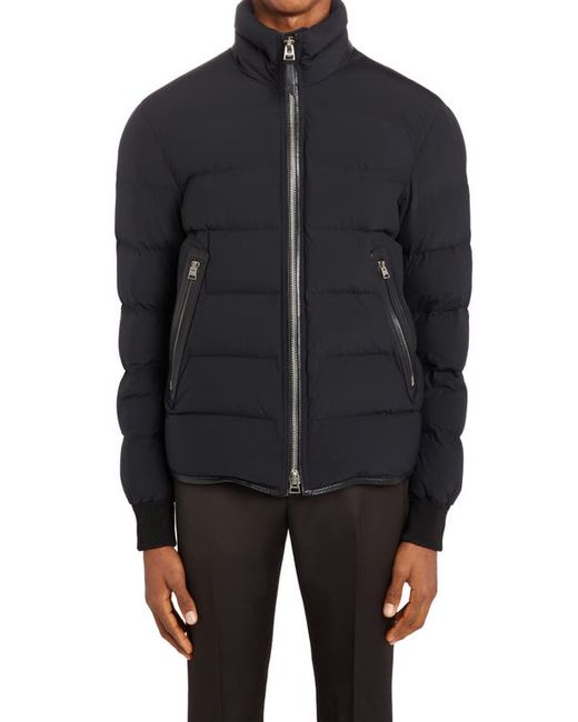 Tom Ford Quilted Stretch Nylon Down Jacket in at