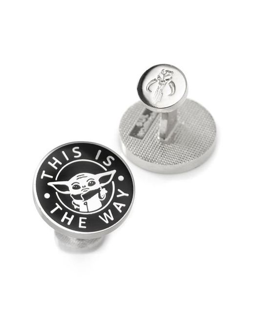 Cufflinks, Inc. Inc. Grogu This Is The Way Cuff Links in at
