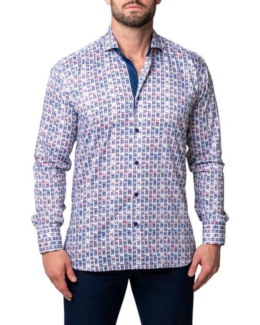 Maceoo Einstein Spif Button-Up Shirt at
