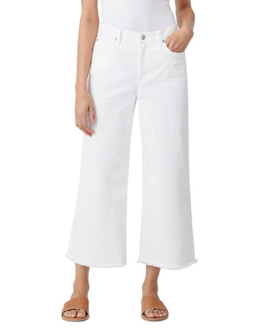Eileen Fisher Crop Wide Leg Jeans in at