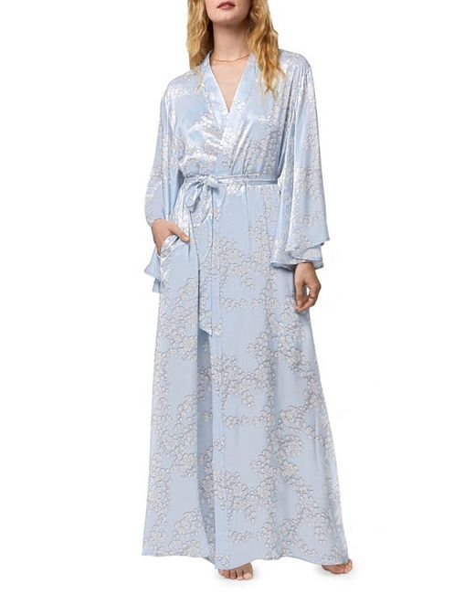 Bedhead Pajamas Print Silk Robe in at
