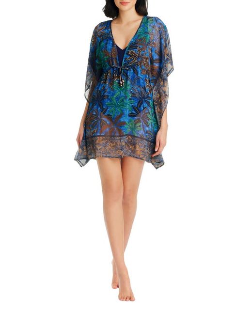 Rod Beattie By the Sea Chiffon Cover-Up Caftan in at