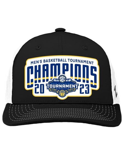 Zephyr Alabama Crimson Tide 2023 SEC Basketball Conference Tournament Champions Locker Room Adjustable Hat at One Oz