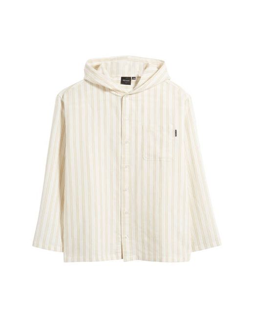Daily Paper Pianku Linen Cotton Hood Shirt in at