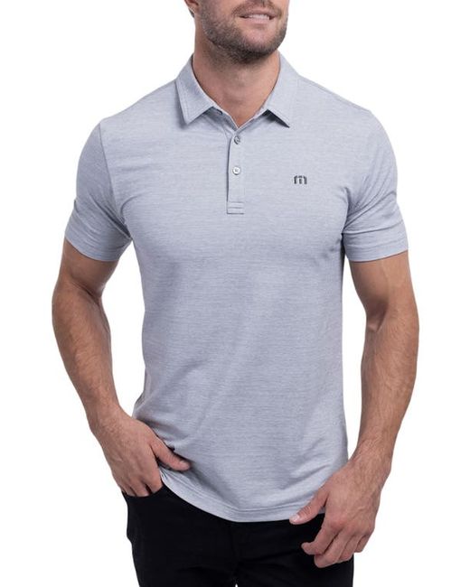 TravisMathew The Heater Solid Short Sleeve Performance Polo in at