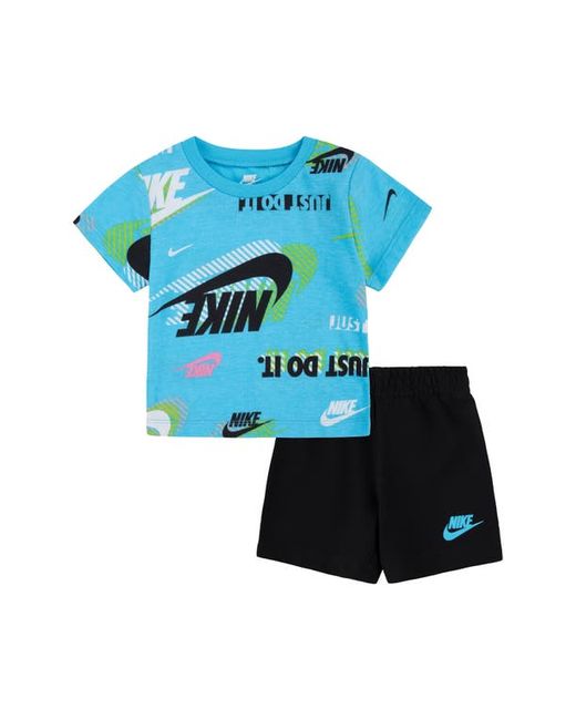 Nike Active Joy T-Shirt Shorts Set in at