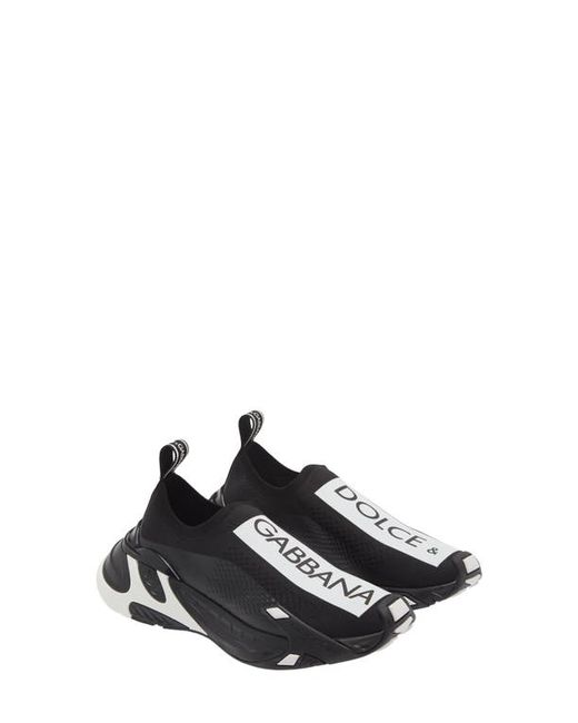 Dolce & Gabbana Sorrento Logo Slip-On Sneaker in at