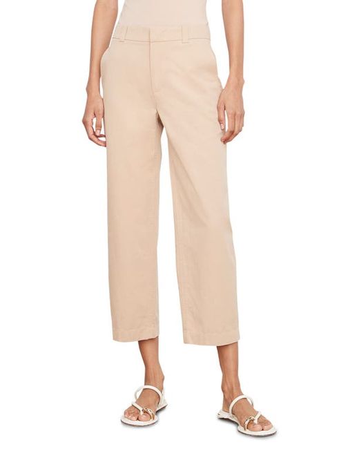 Vince Washed Cotton Crop Pants in at