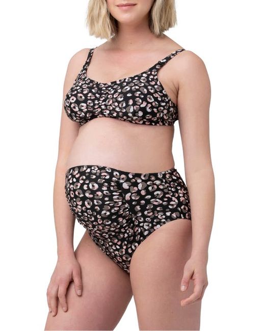 Ripe Maternity Sahara High Waist Two-Piece Maternity Swimsuit in at